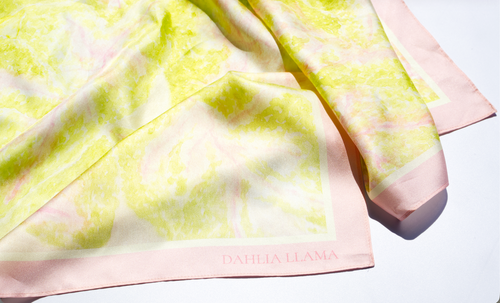 Caladiums in Sunlight Silk Scarf
